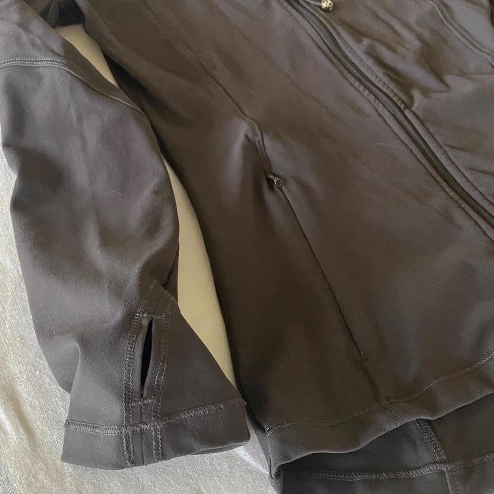 Gray Full-Zip Jacket - image 4